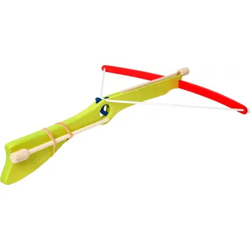 Dětská zbraň Fauna Kuše velká zelená se 2-ma šípy