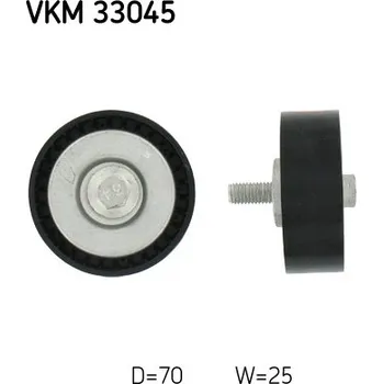 Vratná/vodicí kladka, klínový žebrový řemen SKF (VKM33045)