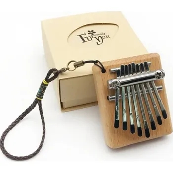 Kalimba mini v krabičce 8 tónů - hudební nástroj