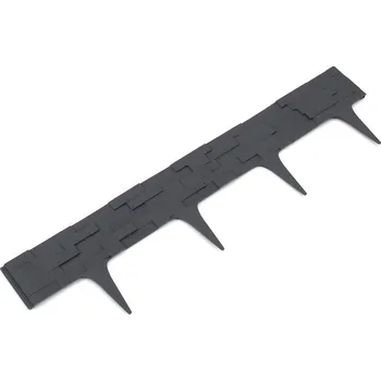 Zahradní obrubník Šedý plastový zahradní obrubník FLOMA Stone - délka 80 cm, výška 8 cm (81111229) FLOMAT