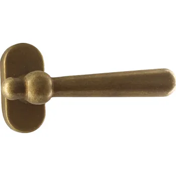 Okenní klika Balkonová klika COBRA GAZELLE (OV - staromosaz), DK balkónová klika, COBRA OV (staromosaz)