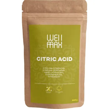 Aviváž WellMax Kyselina citronová, Citric Acid, 1000 g