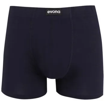 Boxerky EVONA Pánské bambusové boxerky 1184 modré Velikost: M
