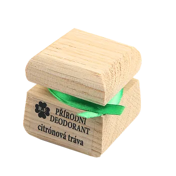 Přírodní krémový deodorant s vůní citrónové trávy 15 ml