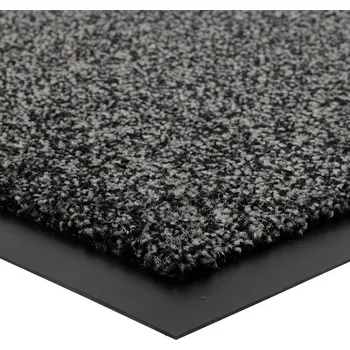Rohožka Šedá vstupní rohož FLOMA Briljant (Bfl-S1) - délka 40 cm, šířka 60 cm, výška 0,9 cm (81715116) FLOMAT