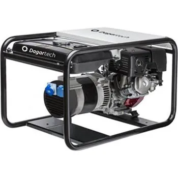 Elektrocentrála DAGARTECH DGH5000P - Elektrocentrála 4,1 kVA, 230V, Honda GX270