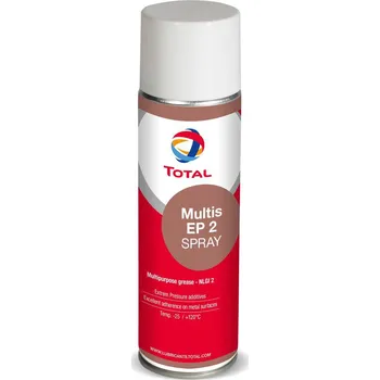 Plastické mazivo Total Multis EP 2 Spray - 0,4l (Víceúčelové adhezní plastické mazivo do vysokých teplot)