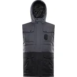 Alpine Pro Hard Pánská hřejivá vesta MVEB095 tmavě šedá XL