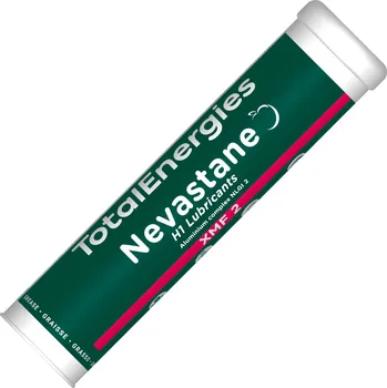 Plastické mazivo Total Nevastane XMF 2 - 0,37kg (Víceúčelové adhezivní mazivo, vhodné pro vysokou a střední rychlost ložisek v potravinářském průmyslu)