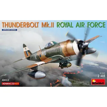 Plastikový model 1:48 Thunderbolt Mk.II. Royal Air Force (Advanced Kit)