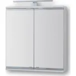 Vrchní zrcadlová skříňka ARLES s LED osvětlením - 50, 15, 64 (OLNARL50) HOPA