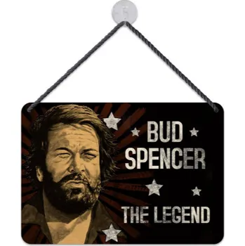 Plakát Bud Spencer a Terence Hill Cedule Bud Spencer The Legend 16,5x11,5cm
