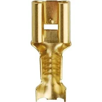 Elektroinstalační materiál SEZ MS 6,3-2/100 kabelová dutinka faston