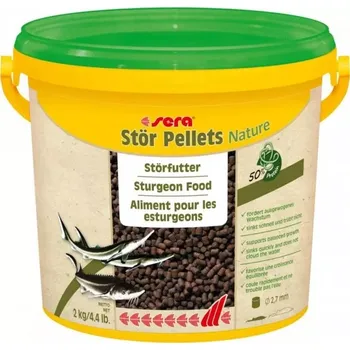 Krmivo pro rybičky Sera Pond Stör Pellets Nature 3,8 l (Sera Sterlet Pellets 3,8 l)