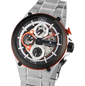 Hodinky Jacques Lemans 1-2150E Manchester Multifunction Mens Watch 43mm 10ATM
