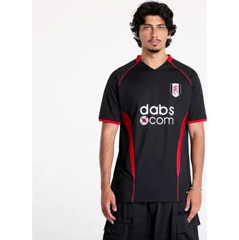cyklistický dres Dres COPA Fulham FC 2003 - 2004 Away Retro Football Shirt UNISEX Black/ Red XL