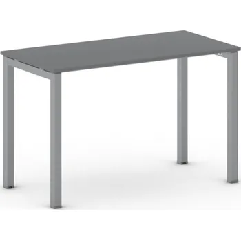 Nábytek B2B Partner Kancelářský stůl METAL, 120x60 cm, grafit