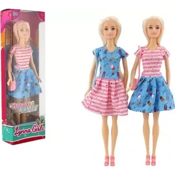 Panenka Panenka Lynna s dlouhými vlasy