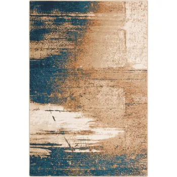 Koberec Vlněný koberec Agnella Isfahan Abrazio Tmavě Béžový - 240 x 340 cm