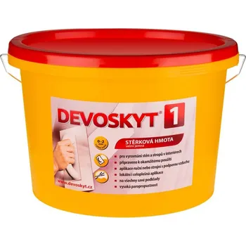 Omítka Devoskyt 1 stěrková hmota velmi jemná