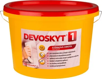 Omítka Devoskyt 1 stěrková hmota velmi jemná