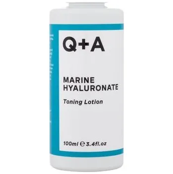 Micelární voda Q+A Marina Hyaluronic Toning Lotion - Hydratační pleťová voda 100 ml