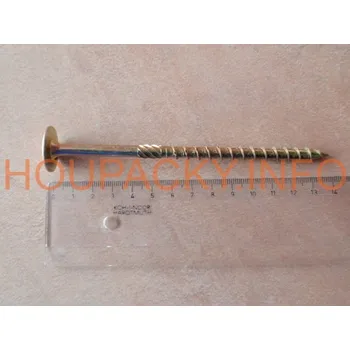 Dětský domeček Tesařské vruty s plochou hlavou 8x140mm