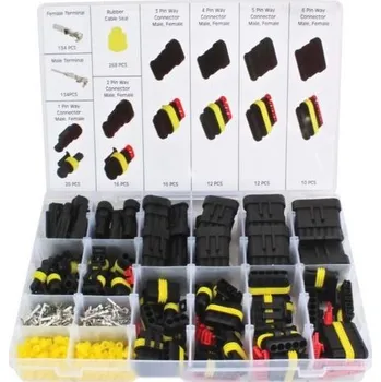 Elektrický konektor Sada elektrických konektorů 622 kusů A-TC538