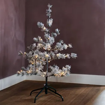 Lampička Sirius LED stromek Alfi, výška 90 cm, provoz na baterie zelená, bílá 40 LED diod - Doprava zdarma