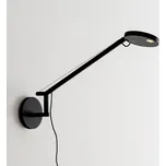 Artemide Demetra Micro nástěnné světlo 2700 K černé černá 1 x 6 W LED - Doprava zdarma