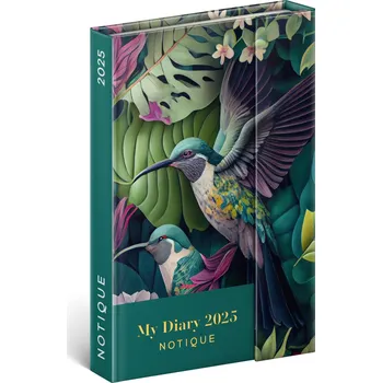 Diář Notique Magnetický diář východní verze 11 x 16 cm týdenní 2025