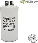 Kondenzátor rozběhový 40uF 450V CBB60A