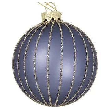 Vánoční dekorace Vánoční ozdoba Mozy Grey Glitter