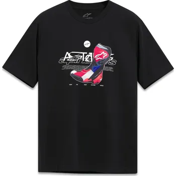 Pánské tričko triko R BOOT CSF, ALPINESTARS (černá)