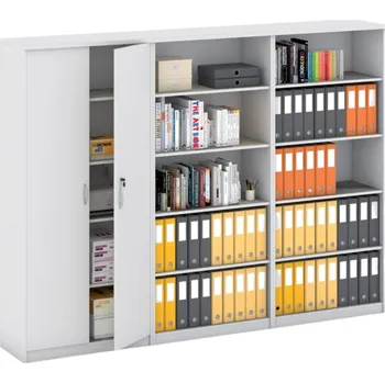 B2B Partner Sestava skříní MIRELLI, Typ VIII - bílá