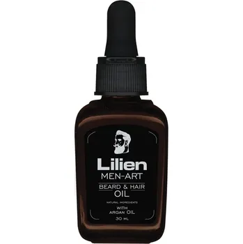 Vlasová regenerace Lilien Lilien MEN-ART olej na vlasy a vousy - White 30 ml