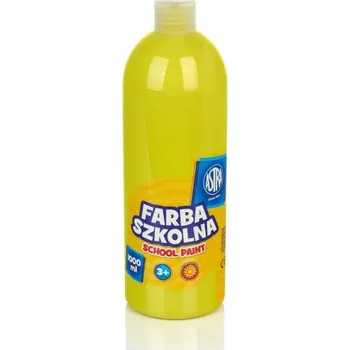 Vodová barva ASTRA Temperová barva posterová 1000ml Žlutá Citronová, 301217054