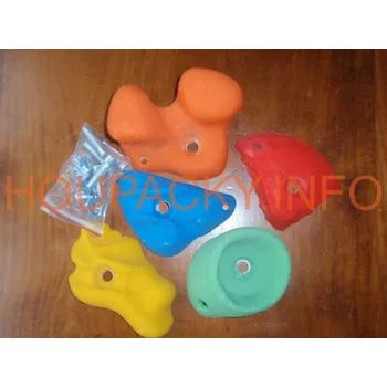 Úchyt pro horolezeckou stěnu Lezecké kameny mix barev velikost L