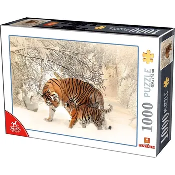 Puzzle Deico Tygři 1000 dílků
