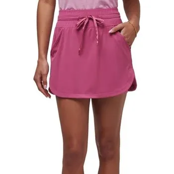 Dámská sukně TravisMathew W sukně Moveknit Tie - růžová: Dámské L
