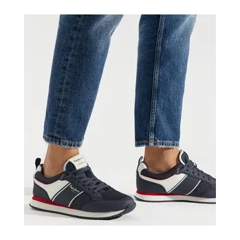 Dámské tenisky Pepe Jeans Sneakersy Dublin Brand PMS40009 Tmavomodrá 42