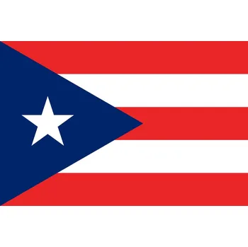 Vlajka Portoriko vlajka - 100 x 150 cm - tunel, karabina
