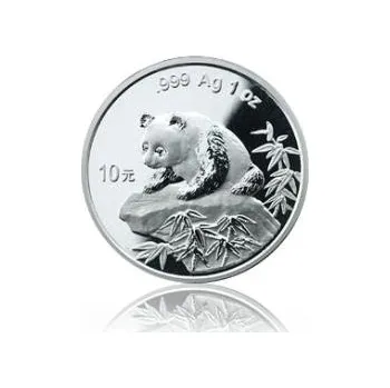 1 unce stříbrná mince China Panda 1999