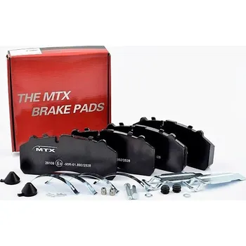 Brzdová destička Sada brzdových destiček, kotoučová brzda MTX MTX-29108