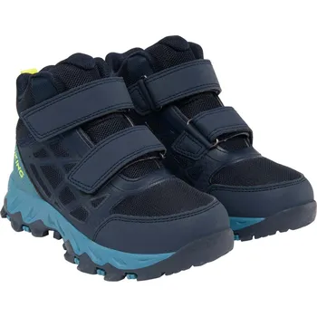 Dětská treková obuv Dětská obuv Viking 3-53620-574 Track Mid WP 2V Navy/Denim Velikost: 29