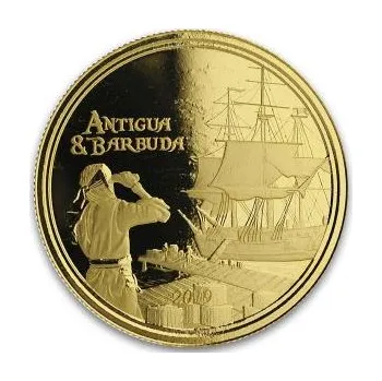 1 unce zlatá mince EC8 Antigua & Barbuda - Rum Runner 2019