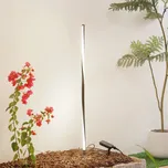 Lindby LED solární lampa Sabriel, rovné, černé, hliník, 3000K - Délka kabelu 100 cm černá 1 x 0,5 W LED - Doprava zdarma