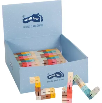 Hlavolam Small Foot Dřevěný hlavolam magický had