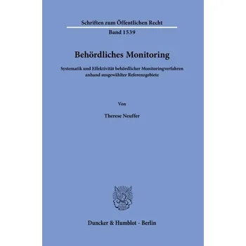Behördliches Monitoring - Neuffer, Therese