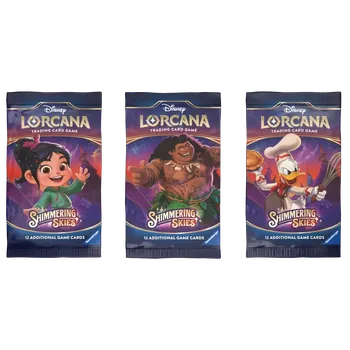 Sběratelská karetní hra Lorcana: Shimmering Skies - Booster